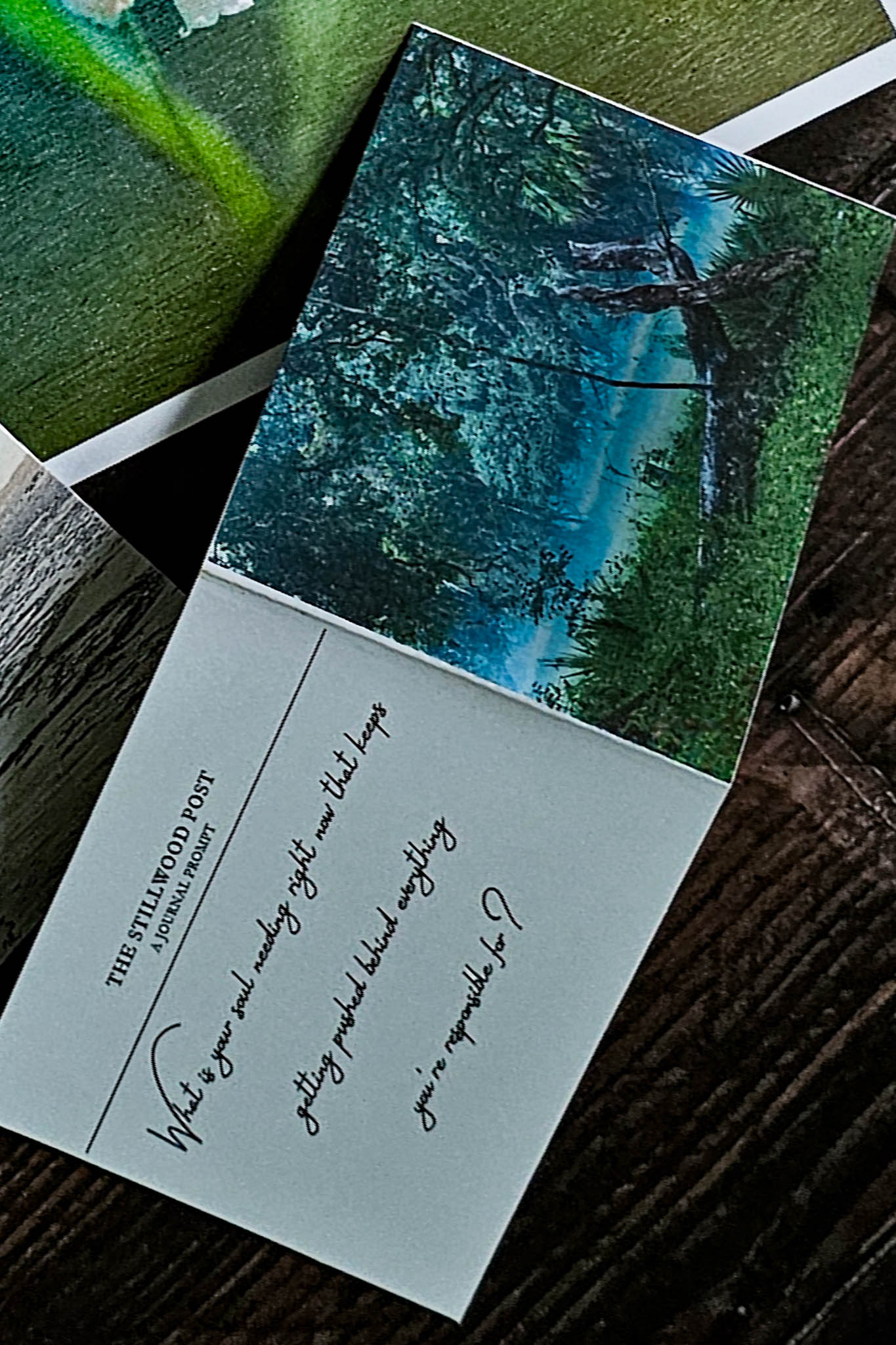 Journal prompt card example